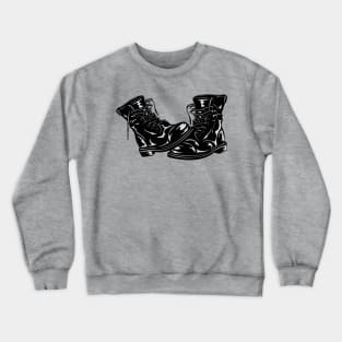 End of the day Boots Crewneck Sweatshirt